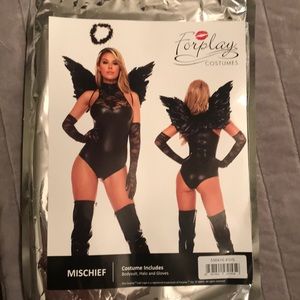 Sexy Halloween Dark Angel Costume